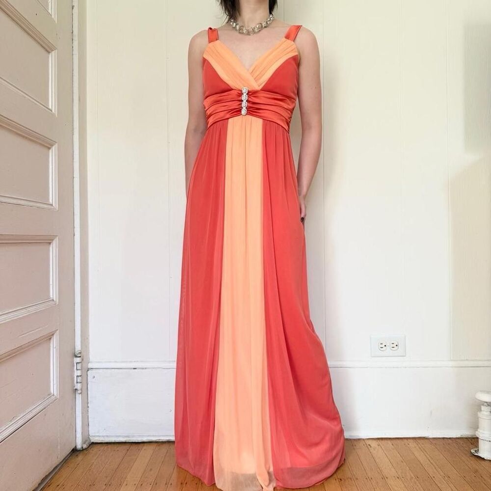 Unbranded Women's Orange Dress